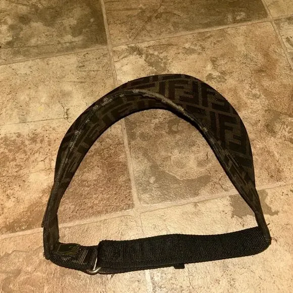 Fendi Brown Monogram Visor Authentic - Picture 9 of 9